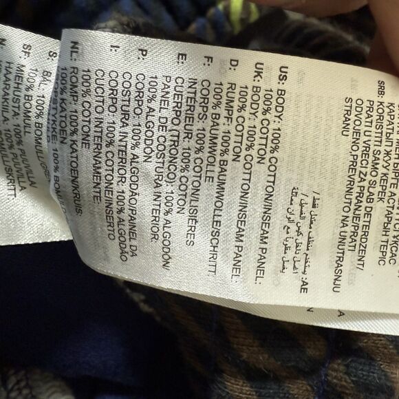 Adidas IVY PARK Sweatpants Youth Kids Size Medium Houndstooth Joggers - Picture 11 of 14